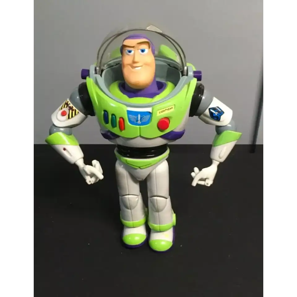 1990’s Thinkway Buzz Lightyear 12” Talking Action Figure Toy