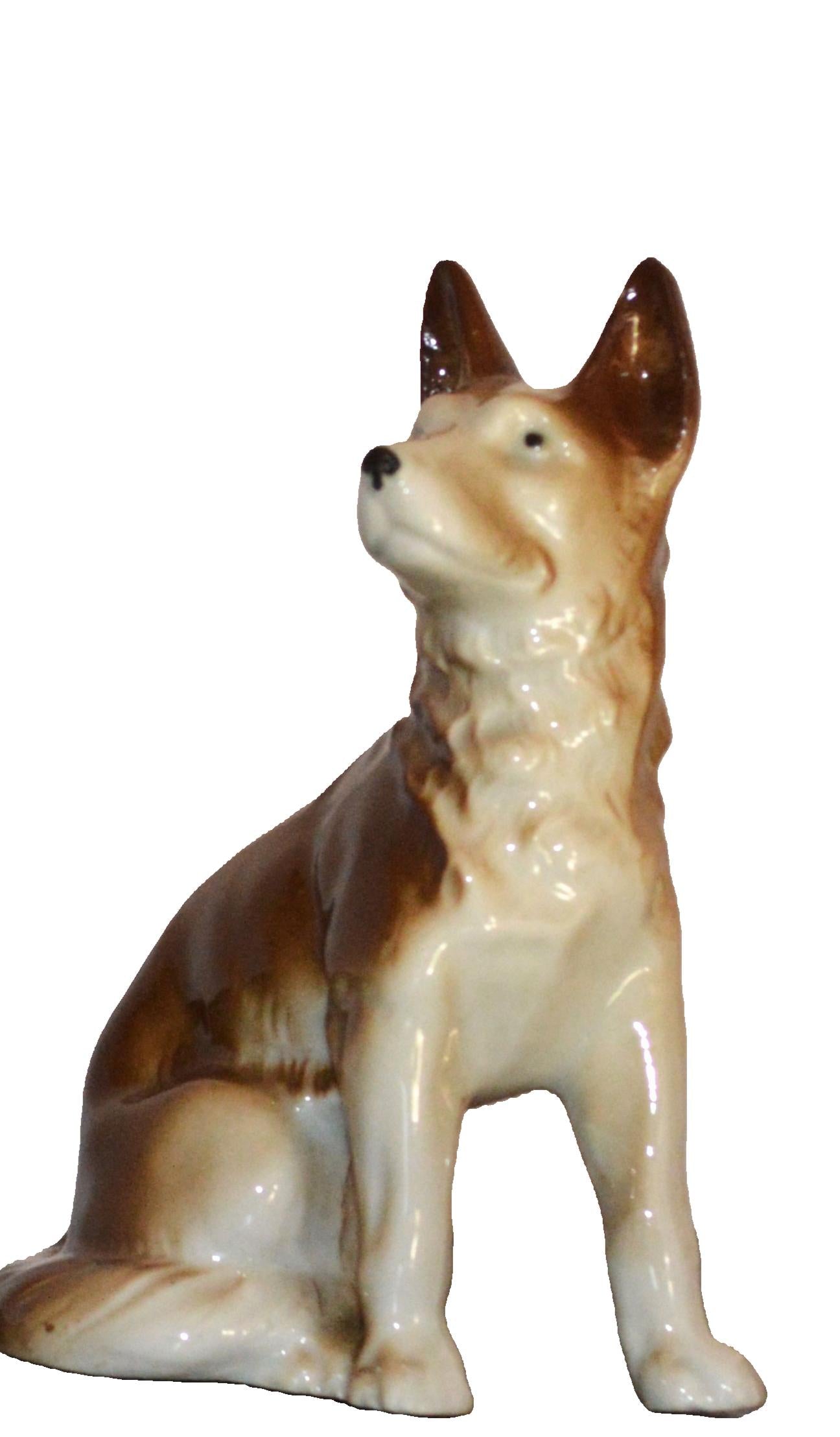 Collectible Alsatian Dog Figurine