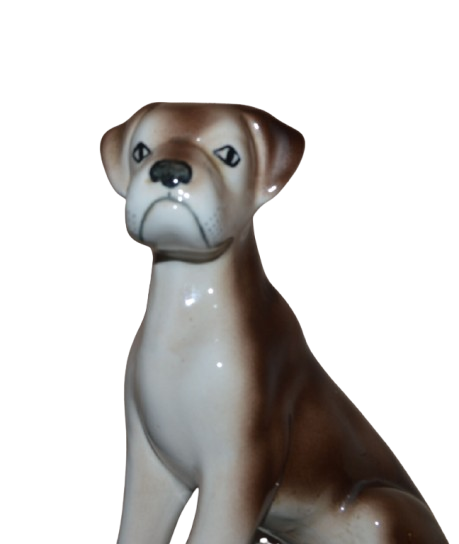 BOXER DOG FIGURINE(PREVIOUSLY OWNED) GOOD CONDITION