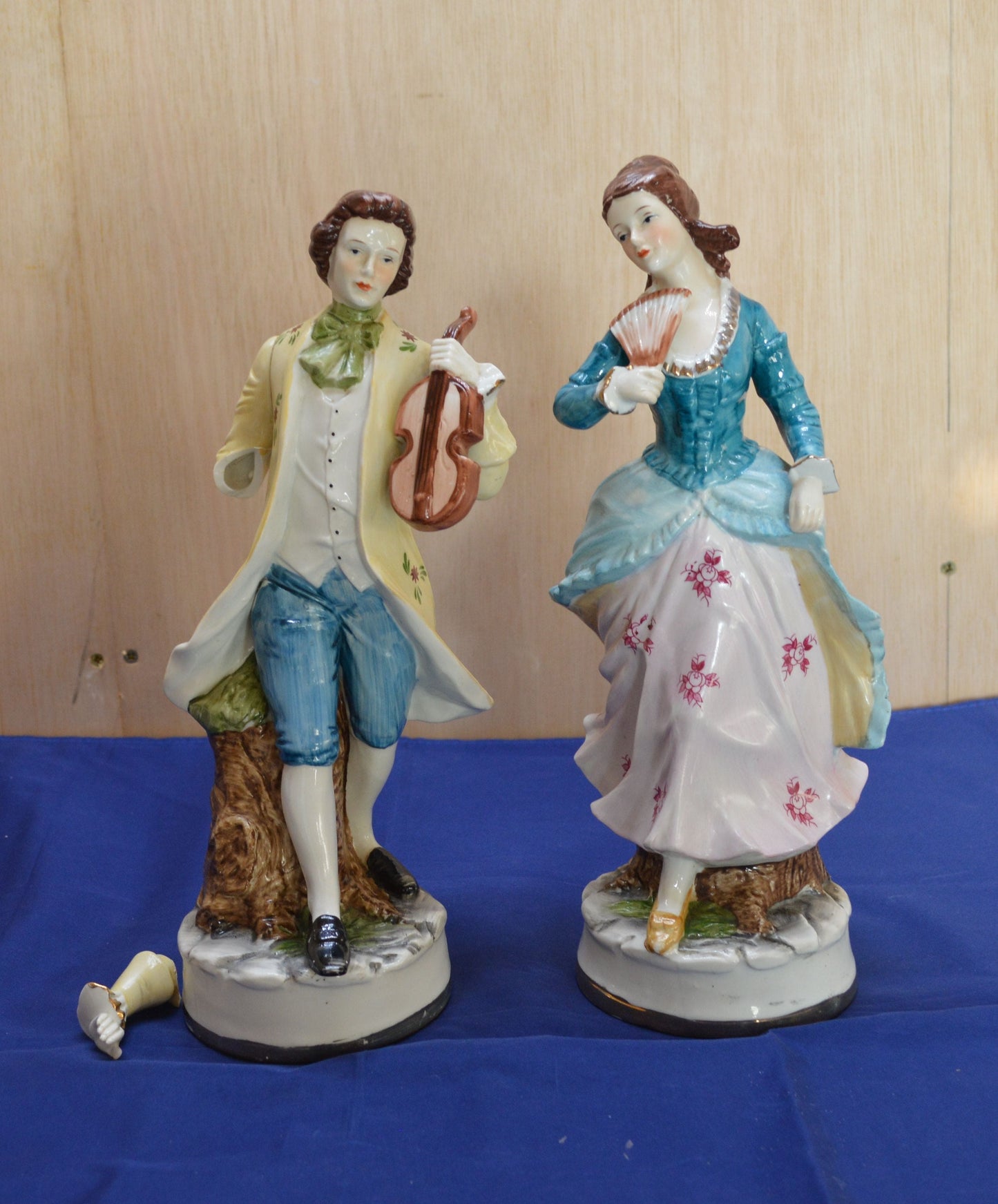 Saxony Gentleman and Lady Decorative Figurines - TMD167207