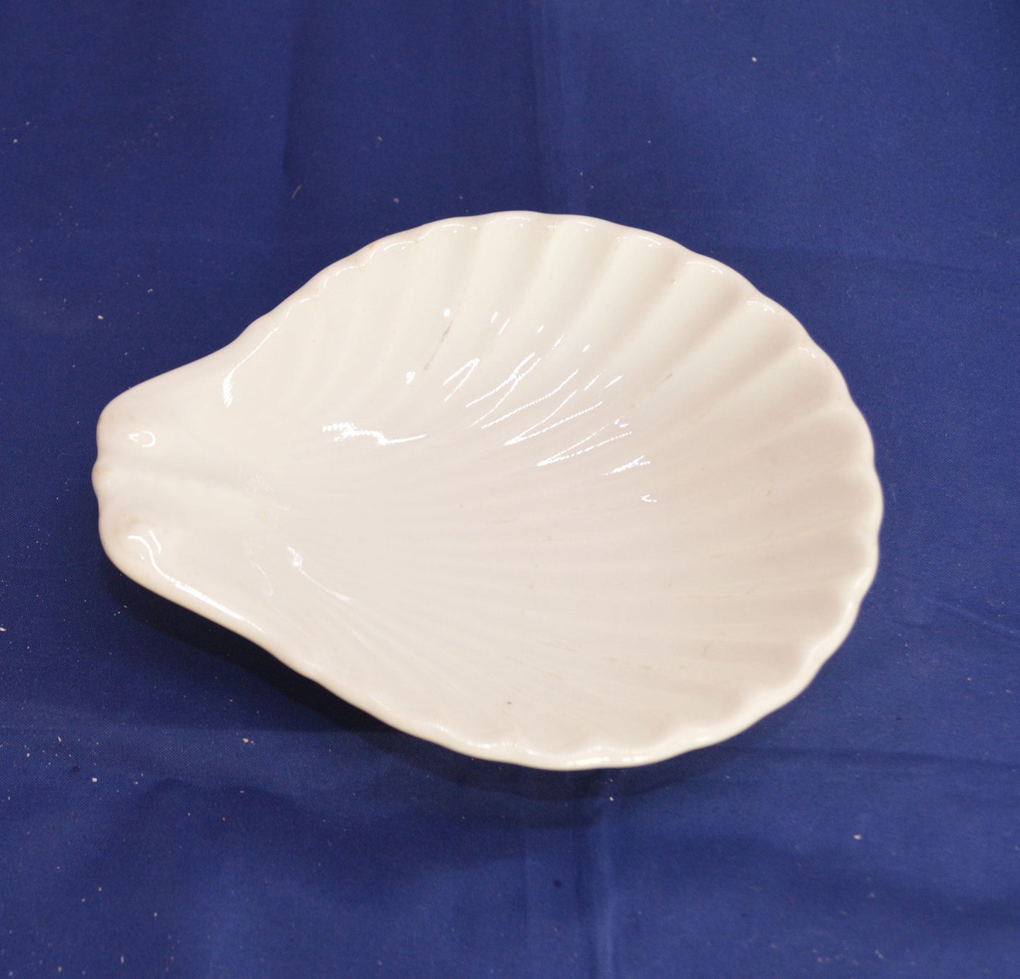 Two Shell-Shaped Soap/Trinket Dishes