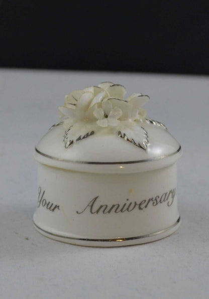 CONGRATULATIONS ON YOUR ANNIVERSARY TRINKET BOX