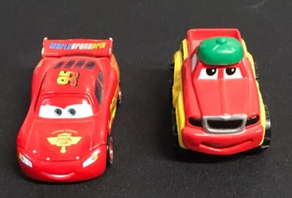 Disney Pixar Cars Toy Bundle - Track, Vehicles, & DVD