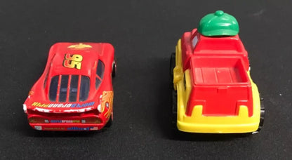 Disney Pixar Cars Toy Bundle - Track, Vehicles, & DVD