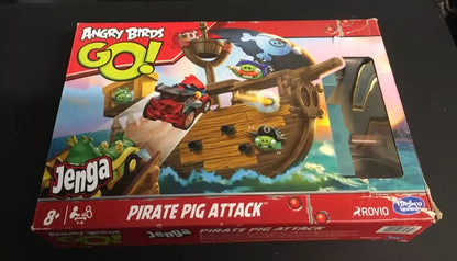 Angry Birds Go! Pirate Pig Attack Jenga – ToyBoxed