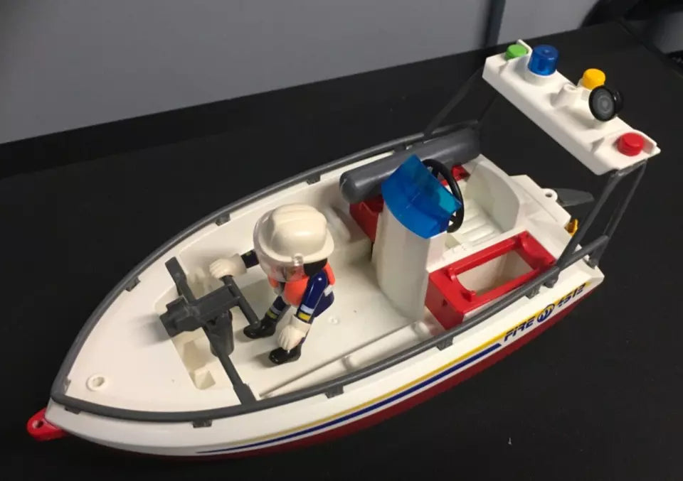 Playmobil Toy Sets – Vet, Pirate & Fire Boat - TMD167207