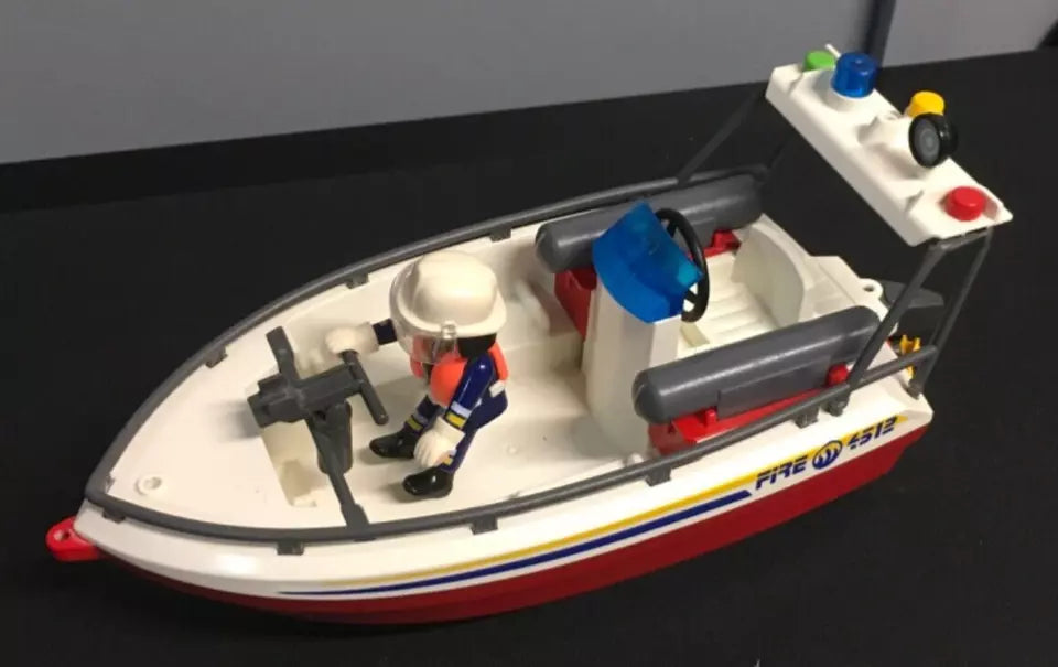 Playmobil Toy Sets – Vet, Pirate & Fire Boat - TMD167207