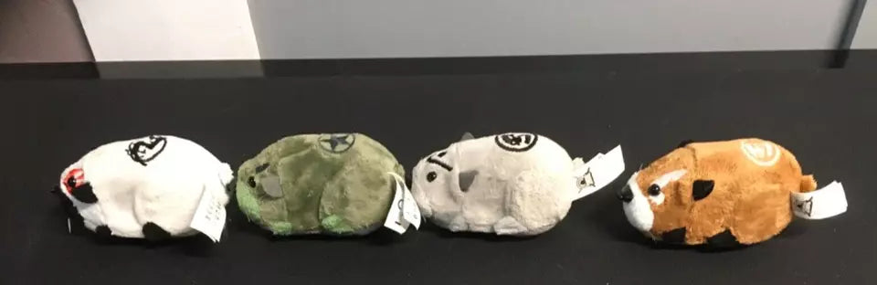 Kung Zhu Battle Hamsters Toy Set of 4 - TMD167207