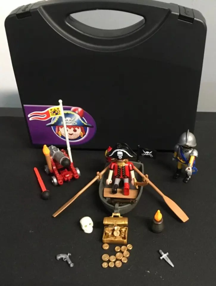 Playmobil Toy Sets – Vet, Pirate & Fire Boat - TMD167207