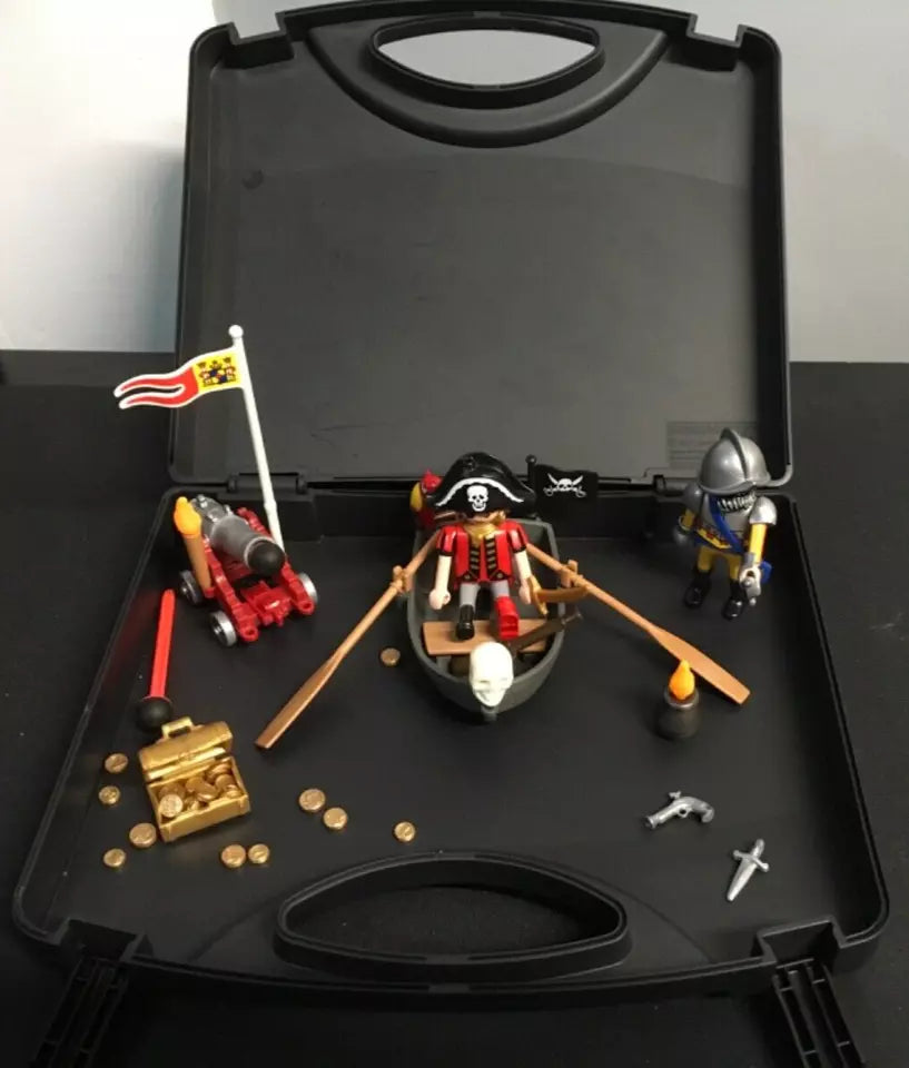 Playmobil Toy Sets – Vet, Pirate & Fire Boat - TMD167207