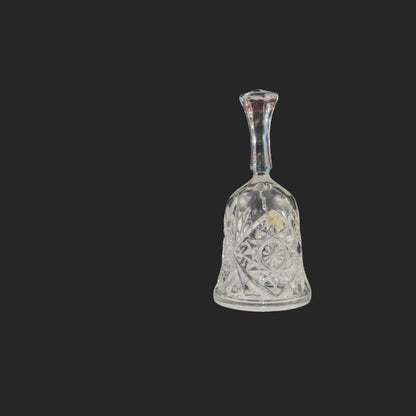 24% LEAD CRYSTAL CUT GLASS BELL ANNA HUTTE BLEIKRISTALL | LEAD CRYSTAL-TMD167207