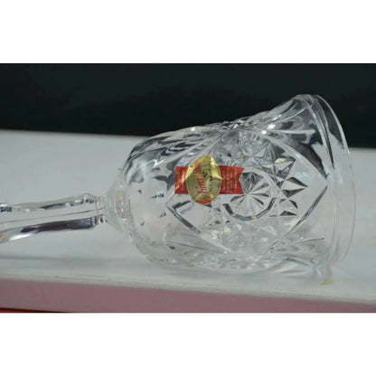 24% LEAD CRYSTAL CUT GLASS BELL ANNA HUTTE BLEIKRISTALL | LEAD CRYSTAL-TMD167207