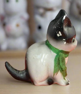 3 DIFFERENT CUTE CAT FIGURINES-TMD167207