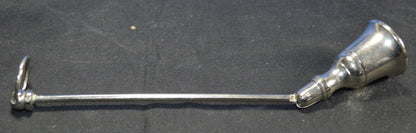 BELL SHAPED SILVER METAL CANDLE SNUFFER(PREVIOUSLY OWNED) GOOD CONDITION - TMD167207