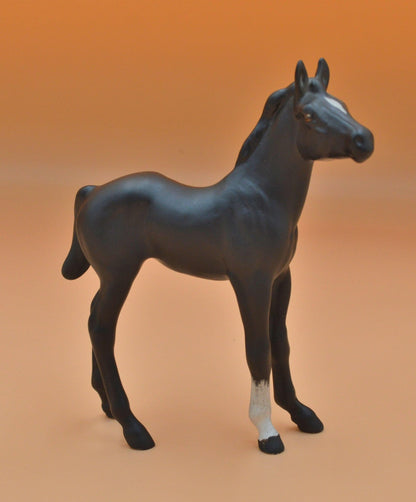 BESWICK MATTE BLACK FOAL No:- 2536 - TMD167207