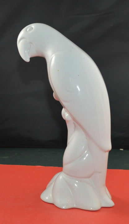 BIRD FIGURINE ELEVEN INCH WHITE PARROT FIGURINE( PREVIOUSLY OWNED)GOOD CONDITION - TMD167207