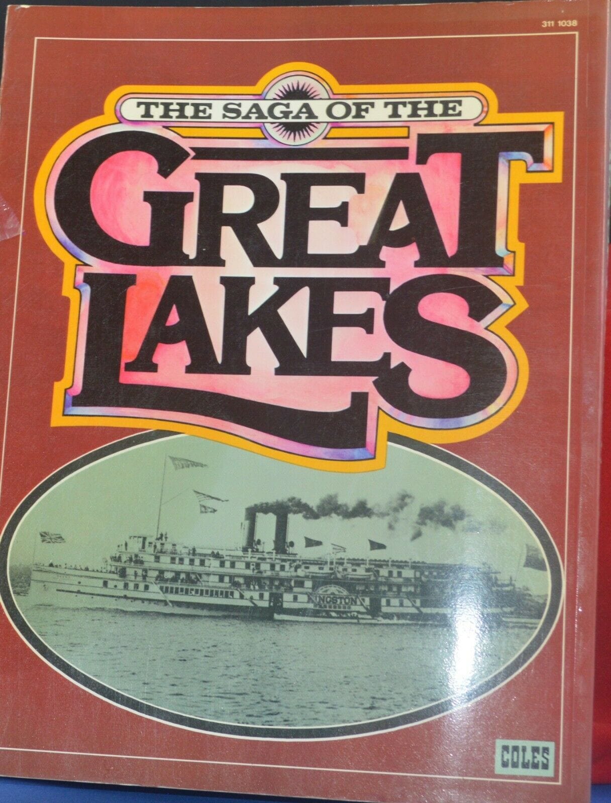 BOOK THE SAGA OF THE GREAT LAKES(PREVIOUSLY OWNED)GOOD CONDITION - TMD167207