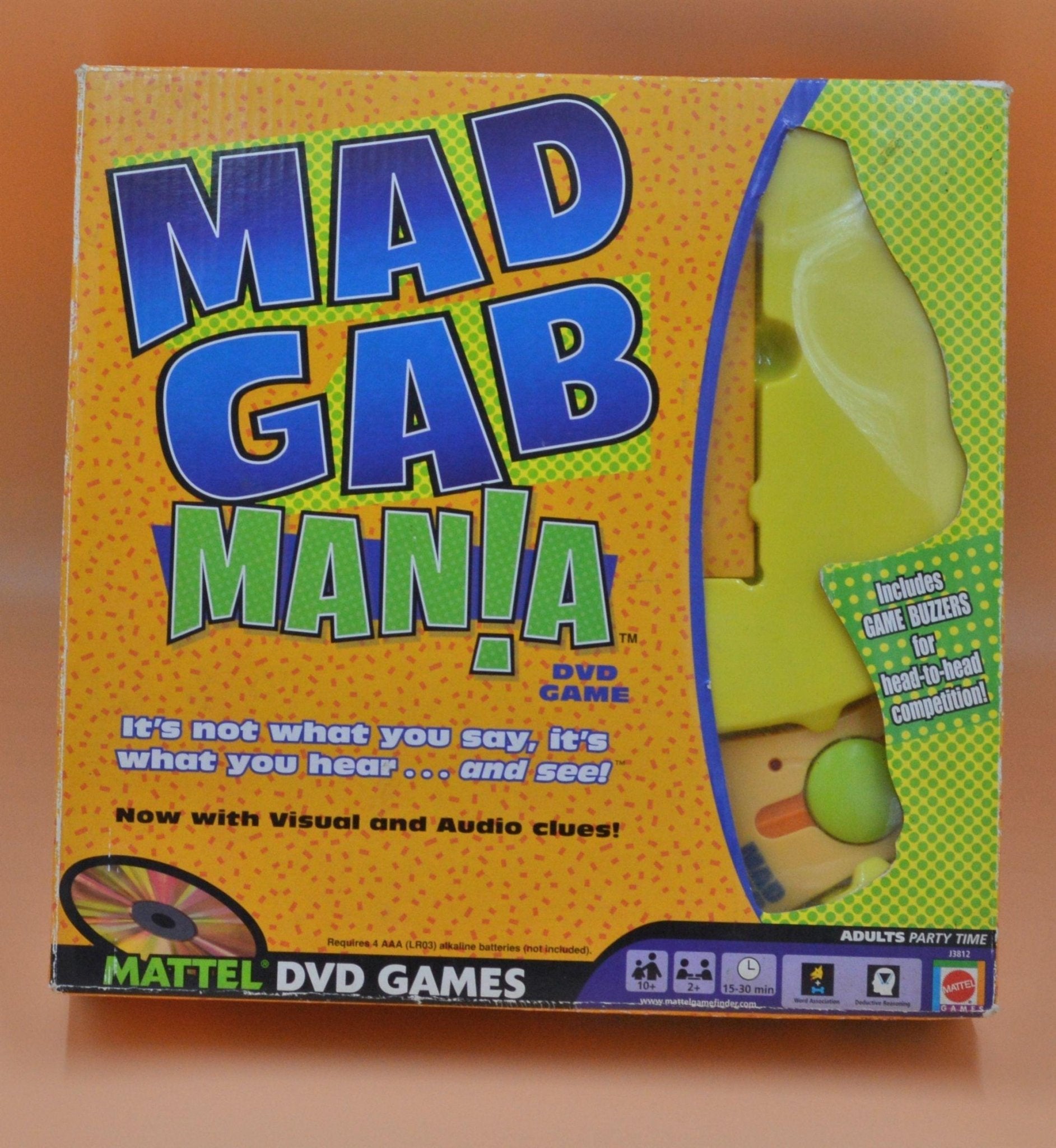 BOXED GAME MAD GAB MANIA - TMD167207