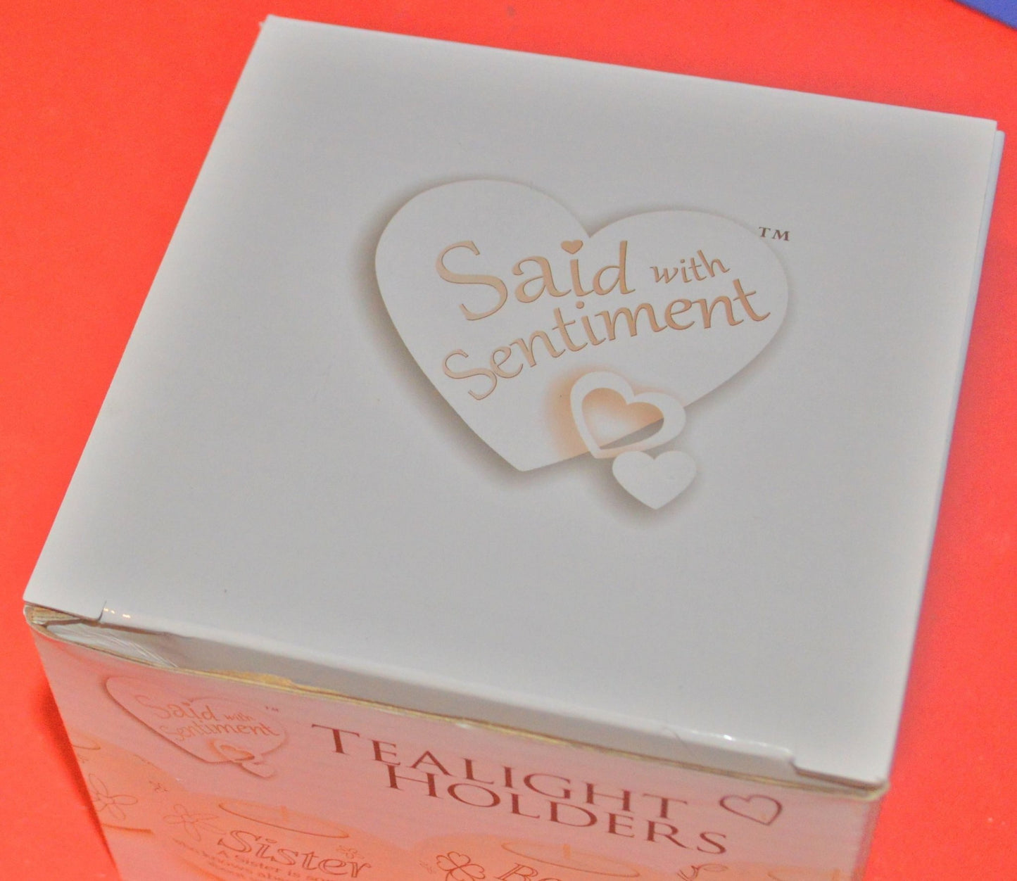 BRAND NEW SAID WITH SENTIMENT TEA LIGHT CANDLE HOLDER SOMEONE SPECIAL - TMD167207