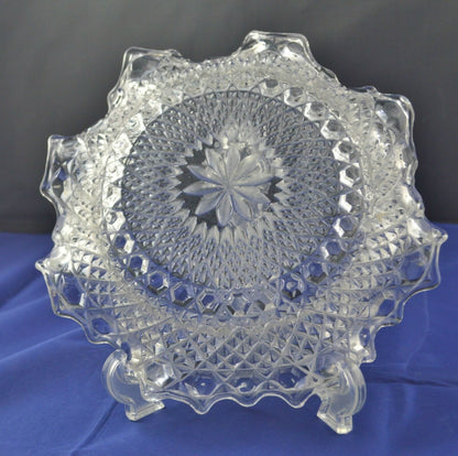 CUT GLASS DISH(PREVIOUSLY OWNED) GOOD CONDITION - TMD167207