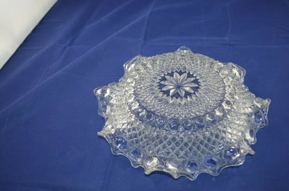 CUT GLASS DISH(PREVIOUSLY OWNED) GOOD CONDITION - TMD167207