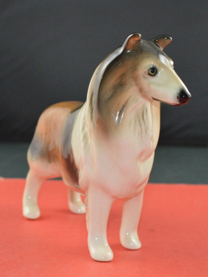 DOG FIGURINE ROUGH COLLIE - TMD167207