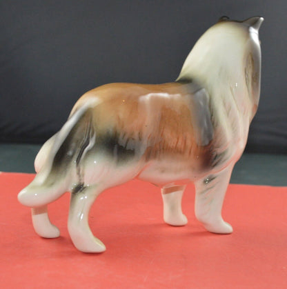 DOG FIGURINE ROUGH COLLIE - TMD167207