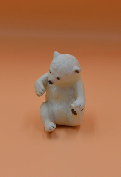 FRANKLIN MINT SNOW CUB POLAR BEAR FIGURINE - TMD167207