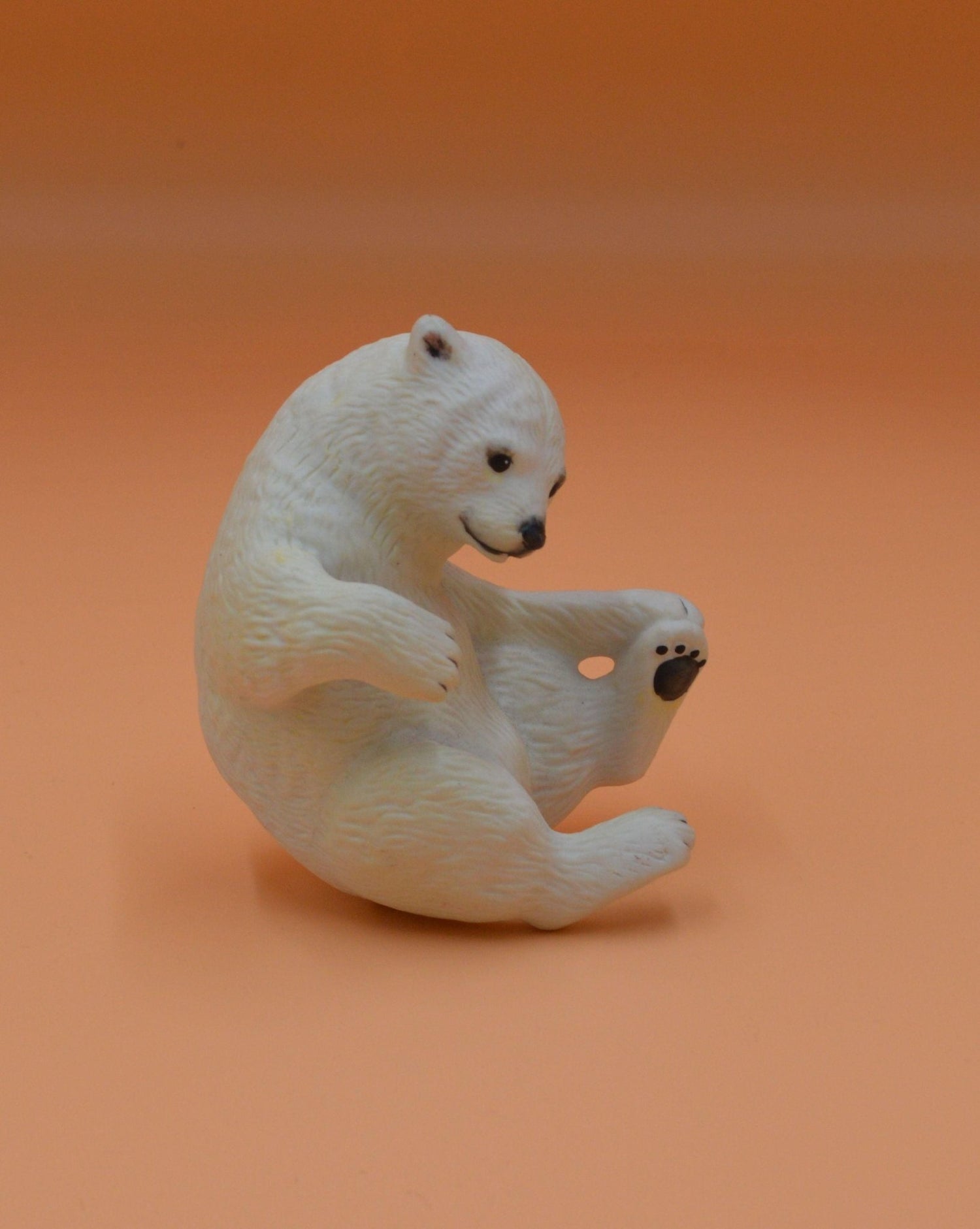 FRANKLIN MINT SNOW CUB POLAR BEAR FIGURINE - TMD167207