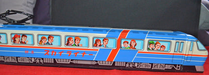 ICHIKO FRICTIO POWERED TINPLATE PASSENGER TRAIN AE-21 BOXED(PREVIOUSLY OWNED) GOOD CONDITION - TMD167207