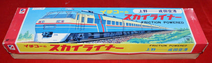 ICHIKO FRICTIO POWERED TINPLATE PASSENGER TRAIN AE-21 BOXED(PREVIOUSLY OWNED) GOOD CONDITION - TMD167207