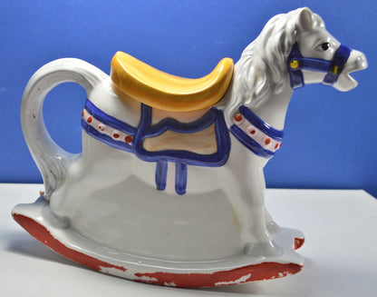 LEONARDO ORNAMENTAL ROCKING HORSE TEAPOT(PREVIOUSLY OWNED) FAIRLY GOOD CONDITION - TMD167207