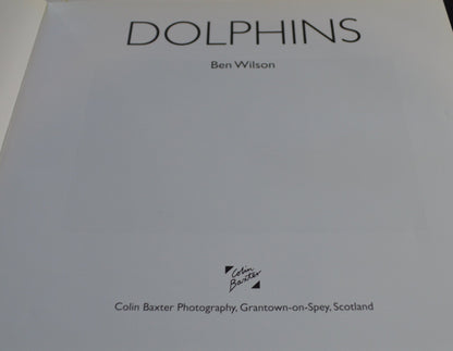 SECONDHAND BOOK DOLPHINS by BEN WILSON(PREVIOUSLY OWNED) VERY GOOD CONDITION - TMD167207