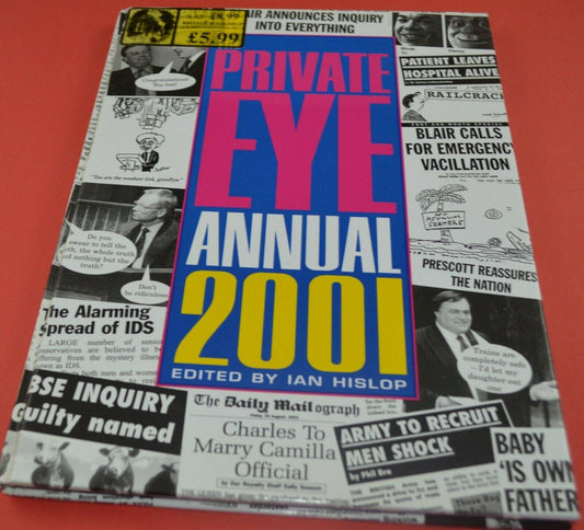 SECONDHAND BOOK PRIVATE EYE ANNUAL 2001(PREVIOUSLY OWNED) GOOD CONDITION - TMD167207