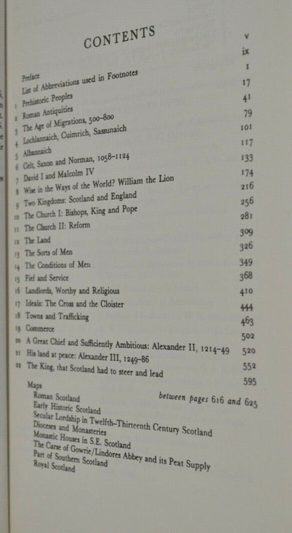 SECONDHAND BOOK SCOTLAND THE MAKING OF THE KINGDOM THE EDINBURGH HISTORY OF SCOTLAND VOL 1(PREVIOUSLY OWNED) GOOD CONDITION - TMD167207