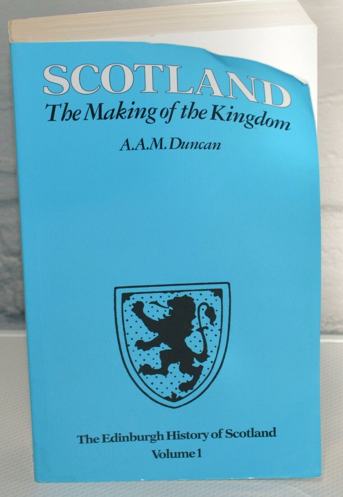 SECONDHAND BOOK SCOTLAND THE MAKING OF THE KINGDOM THE EDINBURGH HISTORY OF SCOTLAND VOL 1(PREVIOUSLY OWNED) GOOD CONDITION - TMD167207