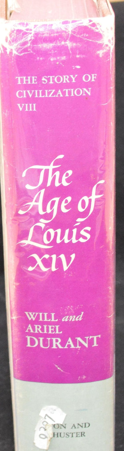 SECONDHAND BOOK THE AGE OF LOUIS XIV by WILL & ARIEL DURANT(PREVIOUSLY OWNED) GOOD CONDITION - TMD167207