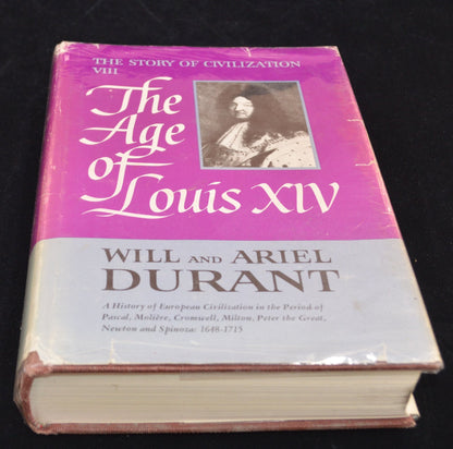 SECONDHAND BOOK THE AGE OF LOUIS XIV by WILL & ARIEL DURANT(PREVIOUSLY OWNED) GOOD CONDITION - TMD167207