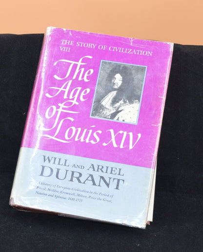 SECONDHAND BOOK THE AGE OF LOUIS XIV by WILL & ARIEL DURANT(PREVIOUSLY OWNED) GOOD CONDITION - TMD167207