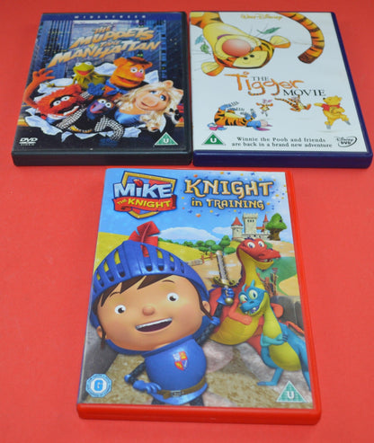 SIX CHILDREN'S DVD'S(PREVIOUSLY OWNED) GOOD CONDITION - TMD167207