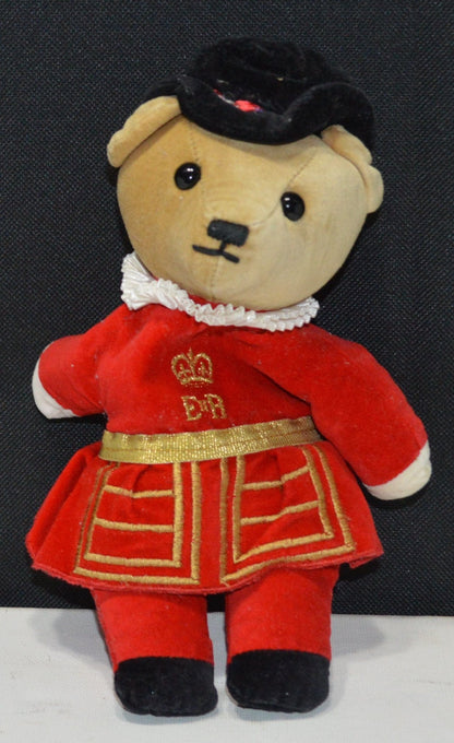 SOFT TOY BEEFEATER TEDDY BEAR( PREVIOUSLY OWNED) GOOD CONDITION - TMD167207