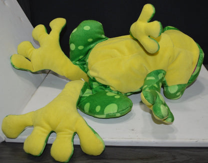 SOFT TOY GREEN FROG(PREVIOUSLY OWNED) GOOD CONDITION - TMD167207