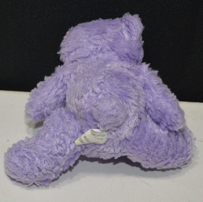 SOFT TOYS FOUR SMALL SOFT TOYS LILAC TEDDY DENIM TEDDY MINION ELEPHANT( PREVIOUSLY OWNED) GOOD CONDITION - TMD167207