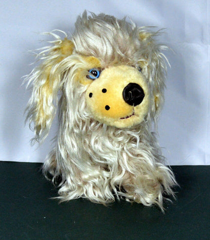 THREE SOFT TOY DOGS A SHAGGY DOG/A DOG IN A TARTAN OUTFIT/A GOLDEN BROWN DOG(PREVIOUSLY OWNED)GOOD CONDITION - TMD167207